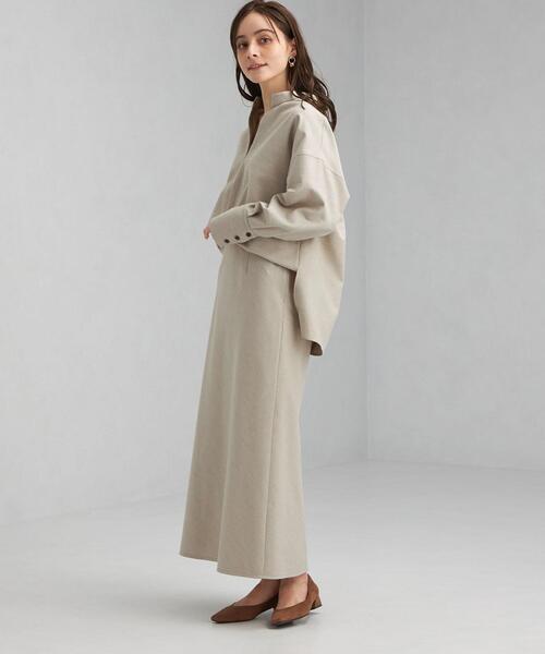 green label relaxing（グリーンレーベルリラクシング）の「コットニー スキッパー ブラウス（シャツ/ブラウス・レディース・ネイビー/ライム/ナチュラル・FREE）」の20枚目の写真