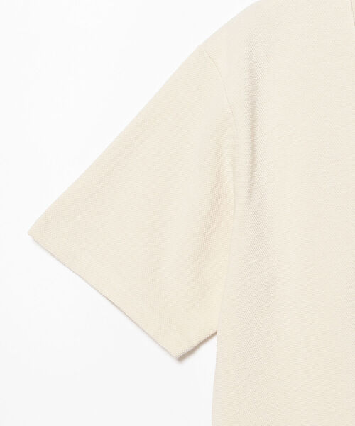 scair（スケアー）の「scair / HEAVY MOSS STITCH MILITARY POLO SHIRT 