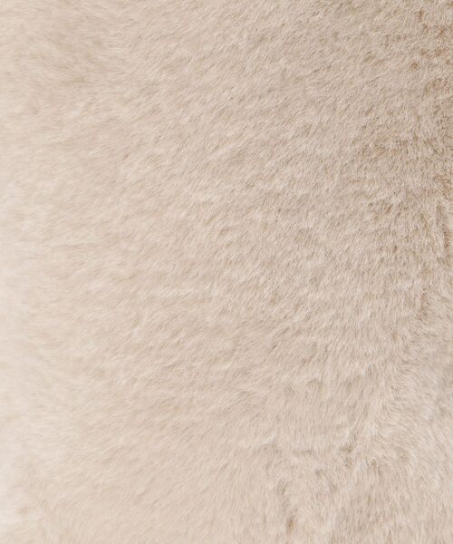 MAJESTIC LEGON（マジェスティックレゴン）の「ふわふわサークルバッグ（ショルダーバッグ・レディース・ベージュ/アイボリー・FREE）」の8枚目の写真