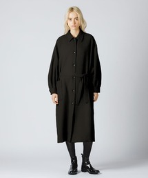 mizuiro ind シャツワンピースコート