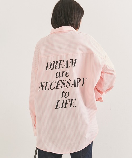 専用 Rady バックロゴストライプシャツ♡ Rady - rady バックロゴストライプシャツ 完売の通販 by 333LOVE
