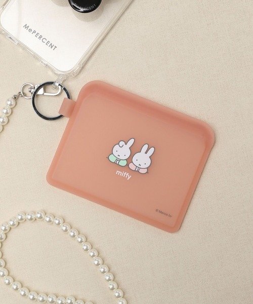 Me%（ミィパーセント）の「ミッフィーFLAPPO（ポーチ・レディース・ホワイト/ブラック/ライトピンク/ミント・FREE）」の4枚目の写真