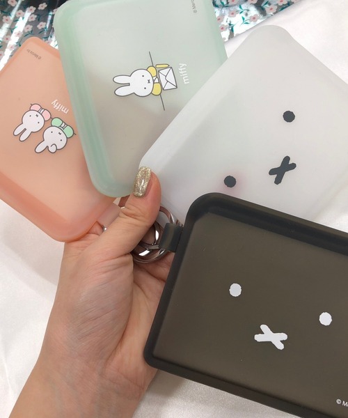 Me%（ミィパーセント）の「ミッフィーFLAPPO（ポーチ・レディース・ホワイト/ブラック/ライトピンク/ミント・FREE）」の18枚目の写真