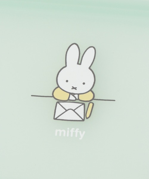 Me%（ミィパーセント）の「ミッフィーFLAPPO（ポーチ・レディース・ホワイト/ブラック/ライトピンク/ミント・FREE）」の5枚目の写真