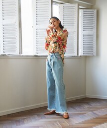 GRACE CLASS | ボタニカルボウタイブラウス(シャツ/ブラウス)