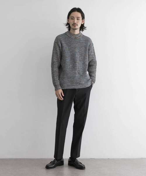 URBAN RESEARCH（アーバンリサーチ）の「3Gミックスカラーニット（ニット/セーター・メンズ・レッド/ブルー系その他・LARGE/MEDIUM）」の17枚目の写真