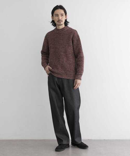 URBAN RESEARCH（アーバンリサーチ）の「3Gミックスカラーニット（ニット/セーター・メンズ・レッド/ブルー系その他・LARGE/MEDIUM）」の15枚目の写真