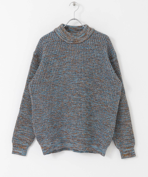 URBAN RESEARCH（アーバンリサーチ）の「3Gミックスカラーニット（ニット/セーター・メンズ・レッド/ブルー系その他・LARGE/MEDIUM）」の14枚目の写真