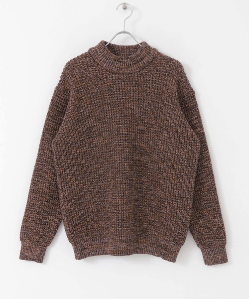 URBAN RESEARCH（アーバンリサーチ）の「3Gミックスカラーニット（ニット/セーター・メンズ・レッド/ブルー系その他・LARGE/MEDIUM）」の6枚目の写真