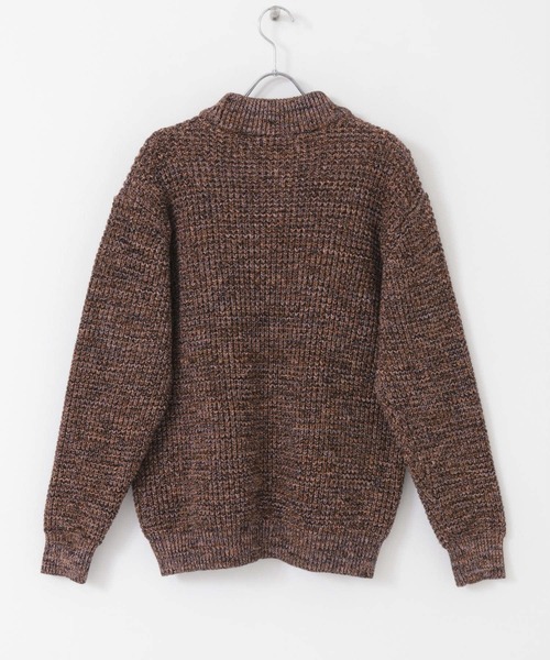 URBAN RESEARCH（アーバンリサーチ）の「3Gミックスカラーニット（ニット/セーター・メンズ・レッド/ブルー系その他・LARGE/MEDIUM）」の8枚目の写真