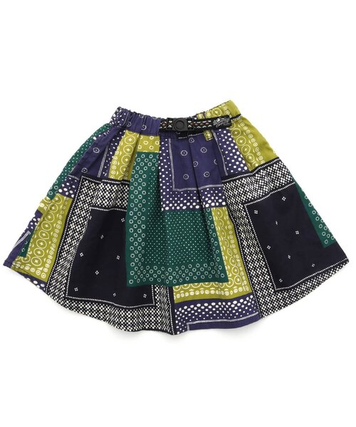 F.O.KIDS（エフオーキッズ）の「クライミングスカート（スカート・キッズ・カーキ/インディゴブルー/レインボー・80/110/90/95/120/100/130/140）」の3枚目の写真