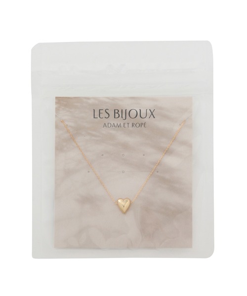 ADAM ET ROPE'（アダムエロペ）の「【LES BIJOUX】ハートネックレス（ネックレス・レディース・ゴールド/シルバー・FREE）」の9枚目の写真