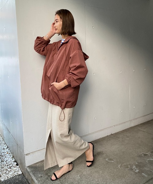 リネン混タイトマキシスカート（スカート）｜SHENERY（シーナリー）の  