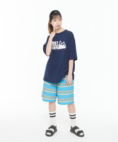 FIRST DOWN（ファーストダウン）の「FD USA ショートスリーブ TEE コットン ジャージ（Tシャツ/カットソー・メンズ・ホワイト/ブラック/ネイビー/レッド/ライトカーキ・S/M/L/XL）」の22枚目の写真
