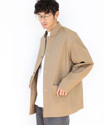 B:MING by BEAMS / バックサテン スタンドカラー ジャケット