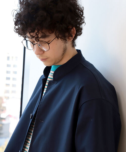 B:MING by BEAMS(ビーミングバイビームス)の「B:MING by BEAMS / バックサテン スタンドカラー ジャケット(その他アウター・メンズ・ネイビー/ブラウン系その他3・SMALL/MEDIUM/LARGE/X-LARGE)」の8枚目の写真