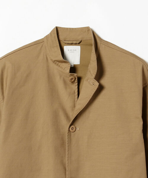 B:MING by BEAMS(ビーミングバイビームス)の「B:MING by BEAMS / バックサテン スタンドカラー ジャケット(その他アウター・メンズ・ネイビー/ブラウン系その他3・SMALL/MEDIUM/LARGE/X-LARGE)」の13枚目の写真