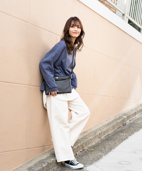 Dickies（ディッキーズ）の「Dickies ディッキーズ バックプリントワイドロングスリーブTシャツ（Tシャツ/カットソー・レディース・ホワイト/イエロー/ブルー・フリー）」の22枚目の写真