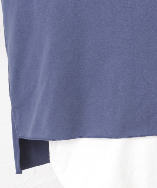 Dickies（ディッキーズ）の「Dickies ディッキーズ バックプリントワイドロングスリーブTシャツ（Tシャツ/カットソー・レディース・ホワイト/イエロー/ブルー・フリー）」の21枚目の写真