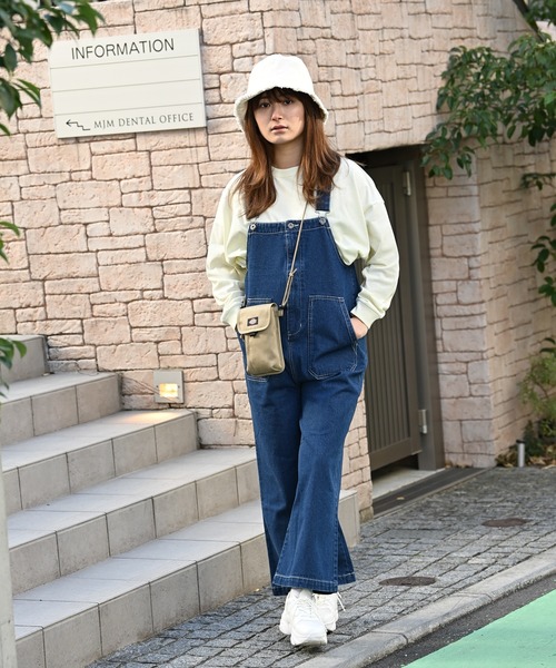 Dickies（ディッキーズ）の「Dickies ディッキーズ バックプリントワイドロングスリーブTシャツ（Tシャツ/カットソー・レディース・ホワイト/イエロー/ブルー・フリー）」の8枚目の写真