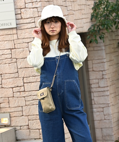 Dickies（ディッキーズ）の「Dickies ディッキーズ バックプリントワイドロングスリーブTシャツ（Tシャツ/カットソー・レディース・ホワイト/イエロー/ブルー・フリー）」の9枚目の写真