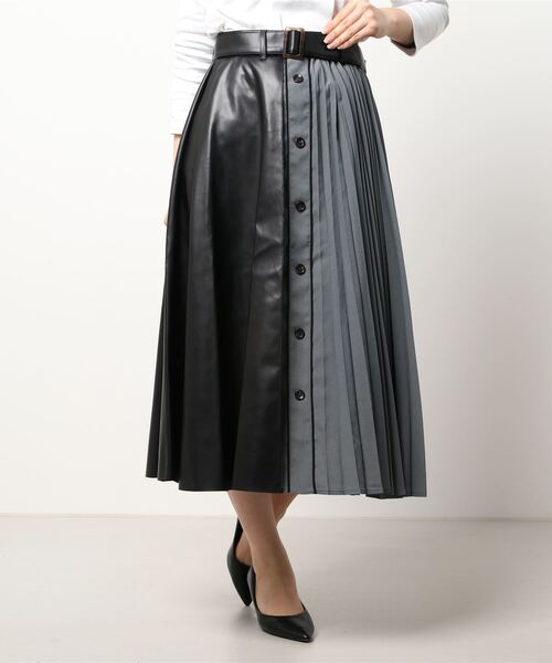 CPCM（シーピーシーエム）の「フェイクレザープリーツ切替SK2