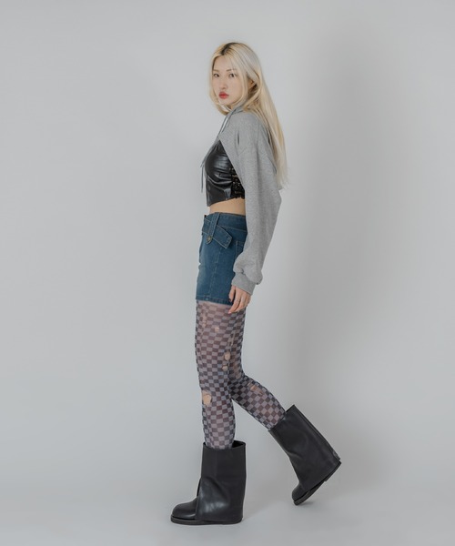 FOLLOWIN（フォロウィン）の「レースポイントキャミソール（キャミソール・レディース・アイボリー/ブラック/ブラウン・FREE）」の11枚目の写真