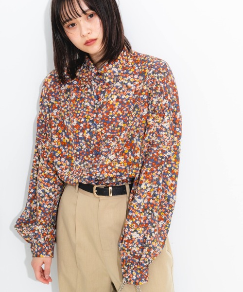 セール】アソート柄シャツ(シャツ/ブラウス)|nemne store セール】アソート柄シャツ(シャツ/ブラウス)|nemne store