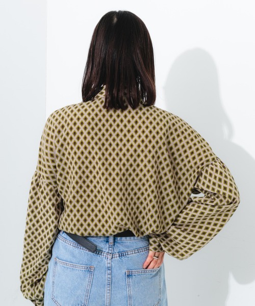 nemne store(ネンネストア)の「アソート柄シャツ(シャツ/ブラウス・レディース・ベージュ/ブルー/グリーン/イエロー/ピンク・フリー)」の19枚目の写真