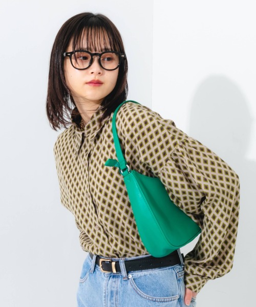 nemne store(ネンネストア)の「アソート柄シャツ(シャツ/ブラウス・レディース・ベージュ/ブルー/グリーン/イエロー/ピンク・フリー)」の15枚目の写真