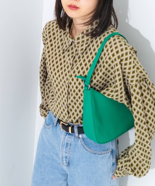 nemne store(ネンネストア)の「アソート柄シャツ(シャツ/ブラウス・レディース・ベージュ/ブルー/グリーン/イエロー/ピンク・フリー)」の18枚目の写真