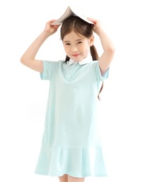 Bee des Bee（ビーデスビー）の「ポロシャツワンピース（シャツワンピース）」