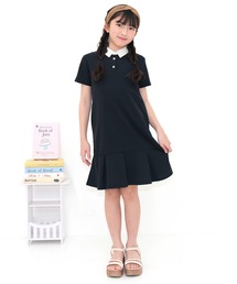 Bee des Bee（ビーデスビー）の「ポロシャツワンピース（シャツワンピース）」