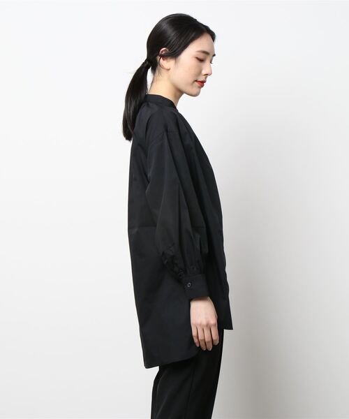 レディースロングシャツ AZUL by moussy（アズールバイマウジー）の「SLIT LONG SHIRT