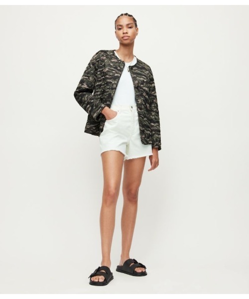 ALLSAINTS（オールセインツ）の「HALLIE LINER JACKET | HALLIE ライナー ジャケット（その他アウター・レディース・グリーン・10/8/4/6）」の12枚目の写真