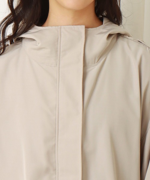 libelle more（リベル モア）の「撥水ミリタリーコート（ミリタリージャケット・レディース・カーキ/ブラック/グレイッシュベージュ・M/L）」の11枚目の写真