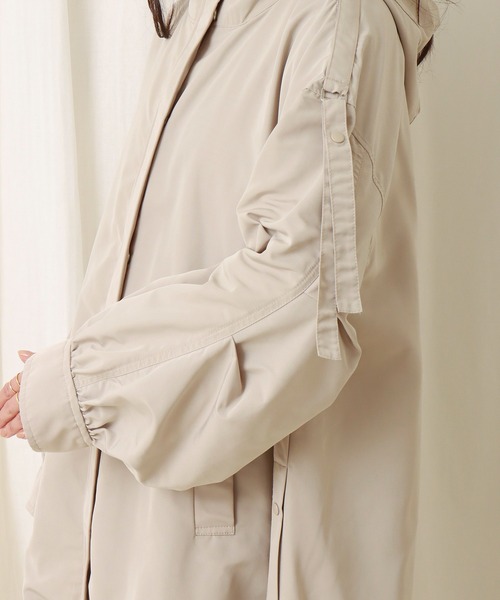 libelle more（リベル モア）の「撥水ミリタリーコート（ミリタリージャケット・レディース・カーキ/ブラック/グレイッシュベージュ・M/L）」の13枚目の写真