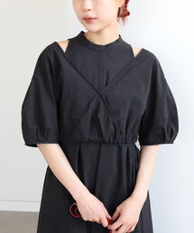 Ray BEAMS | Ray BEAMS / ショルダー スリット ワンピース(ワンピース)