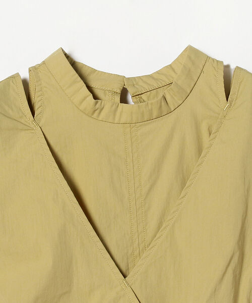 Ray BEAMS(レイビームス)の「Ray BEAMS / ショルダー スリット ワンピース(ワンピース・レディース・イエロー系その他5/ブラック・1/0)」の21枚目の写真