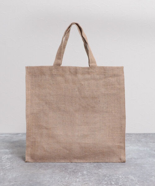 MAISON BENGAL（マイソンベンガル）の「【MAISON BENGAL/ メゾンベンガル】別注ジュートプリントトートM（トートバッグ・レディース・レオパード/ゼブラ・FREE）」の5枚目の写真