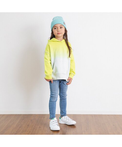 BREEZE（ブリーズ）の「もっとスキニーデニムパンツ_ストレッチ 10分丈（デニムパンツ・キッズ・ブルー/サックスブルー・150/140/120/130/110/90/100）」の16枚目の写真