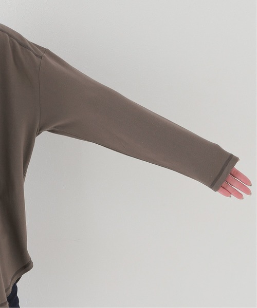 JOURNAL STANDARD relume(ジャーナルスタンダード レリューム)の「ナシジジャージーステッチロングスリーブTEE(Tシャツ/カットソー・レディース・ホワイト/チャコールグレー/ベージュ・FREE)」の21枚目の写真