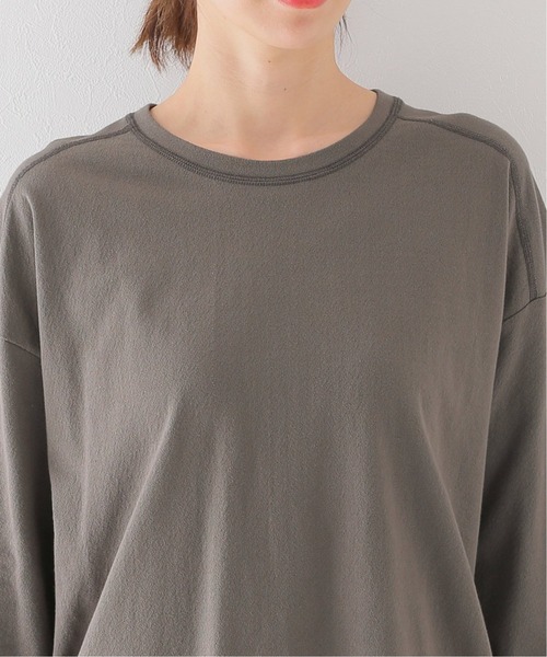 JOURNAL STANDARD relume(ジャーナルスタンダード レリューム)の「ナシジジャージーステッチロングスリーブTEE(Tシャツ/カットソー・レディース・ホワイト/チャコールグレー/ベージュ・FREE)」の19枚目の写真
