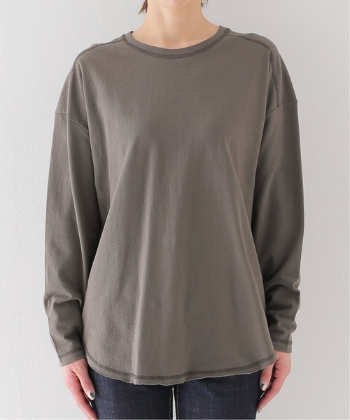 JOURNAL STANDARD relume(ジャーナルスタンダード レリューム)の「ナシジジャージーステッチロングスリーブTEE(Tシャツ/カットソー・レディース・ホワイト/チャコールグレー/ベージュ・FREE)」の16枚目の写真