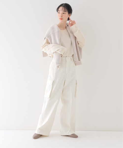 JOURNAL STANDARD relume(ジャーナルスタンダード レリューム)の「ナシジジャージーステッチロングスリーブTEE(Tシャツ/カットソー・レディース・ホワイト/チャコールグレー/ベージュ・FREE)」の11枚目の写真