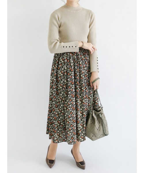 Te chichi（テチチ）の「【web限定】ナイロンメッシュミニショルダーバッグ（ショルダーバッグ・レディース・オリーブ/ブラック/ベージュ・ﾌﾘ-）」の6枚目の写真