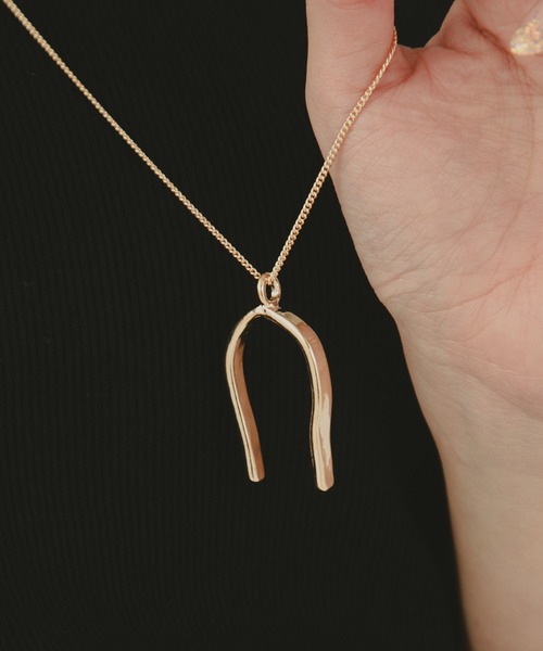 COLOR TOKYO ACCESSORIES（カラートウキョウアクセサリー）の「Uラインロングネックレス（ネックレス・レディース・シルバー/ゴールド・FREE）」の18枚目の写真