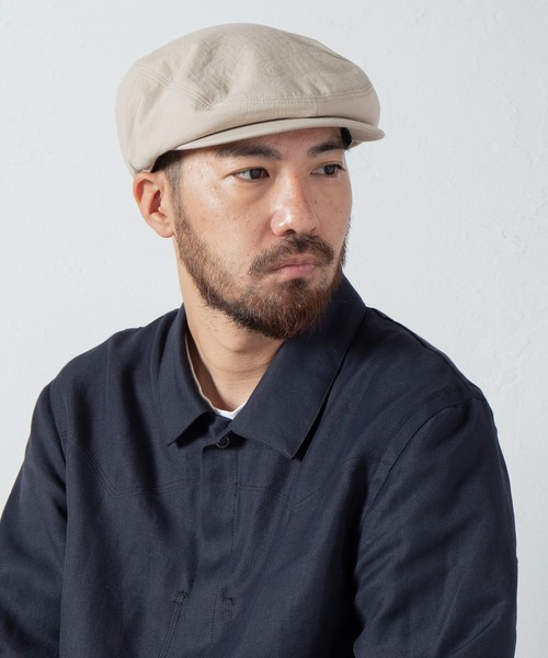 RACAL(ラカル)の「W Face Cotton Huge Hunting / ダブルフェイスコットンヒュージハンチング(ハンチング/ベレー帽・メンズ・グレー/ベージュ/ブラック・LARGE/MEDIUM/X-LARGE)」の1枚目の写真