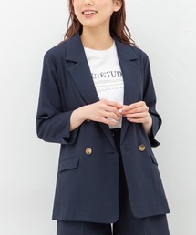 Honeys | ８分袖ダブル釦テーラー(テーラードジャケット)