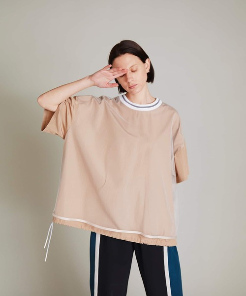 F/CE. OVERLAPPINGTOP / エフシーイー メッシュレイヤード トップス
